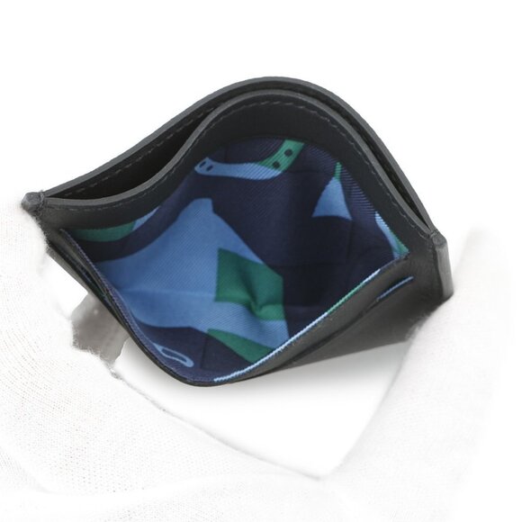 HERMES Citizen Card Case Swift Leather Black - Picture 7 of 8